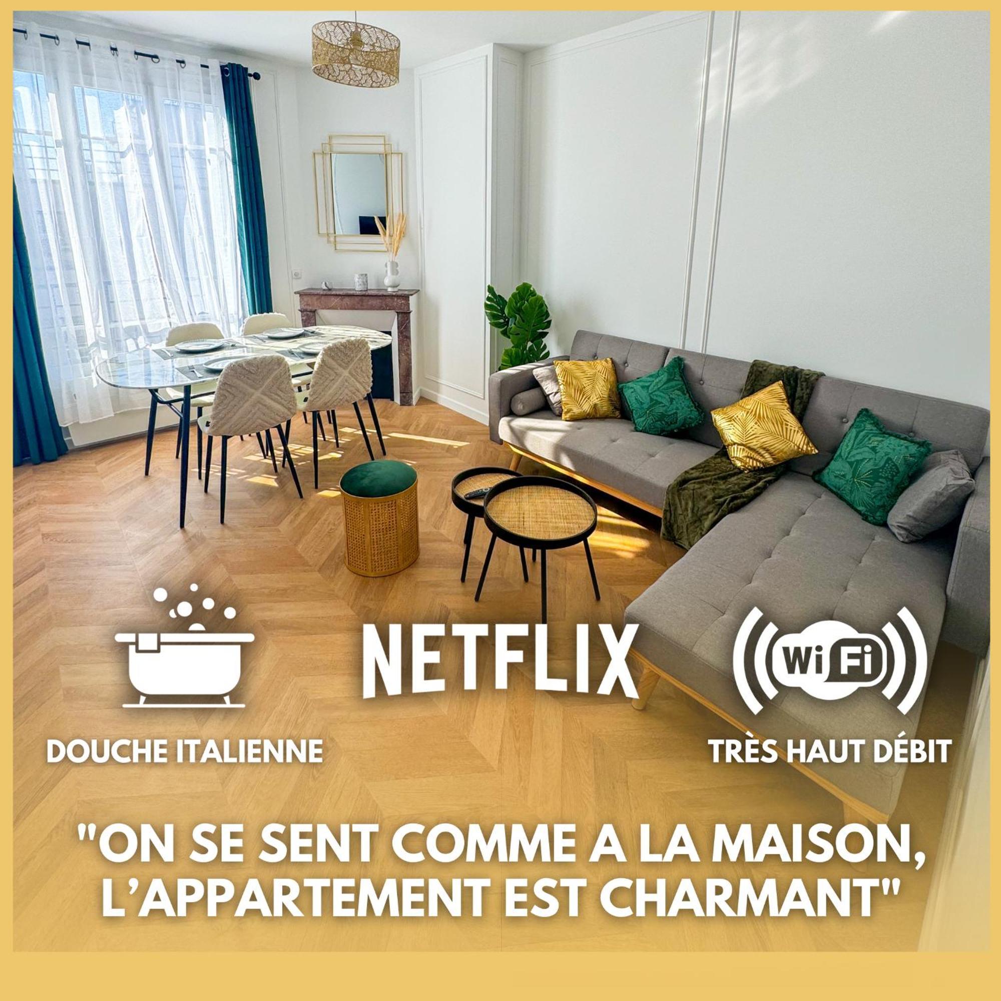 Apartment L'echappee De Paris I Stade De France I Couple I Famille I Business
